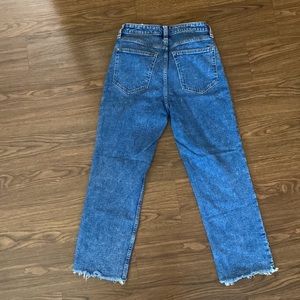 Abercrombie Jeans, Zoe Natural Rise Ankle Straight Leg, 29/8